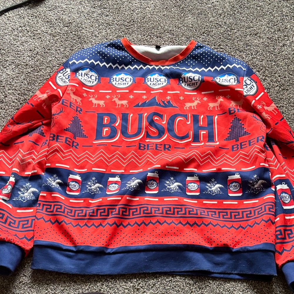 Busch Ugly Sweater